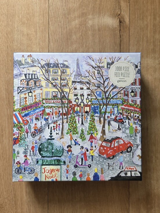 Galison Other - Galison 1000 Piece Puzzle - Christmas In Paris